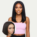 Straight 5x5 HD Lace Closure 100% Human Hair Bob Wig